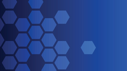 Blue science vector abstract background