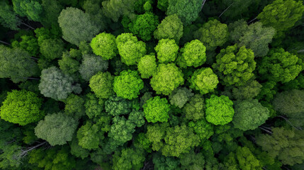 Exploring sustainable finance and esg investing in corporate governance aerial view of lush forests