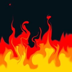 Fire background