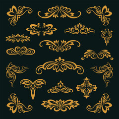 Ornate Ornamental Borders Vector Collection Artwork