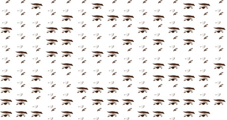 abstract beautiful eyes and lips background and wallpaper