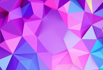 Obraz premium Abstract geometric background; sharp triangles form cellular building structures, design, texture