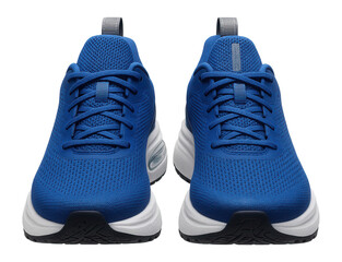 High-tech running shoes with adaptive cushioning and motion sensors