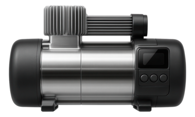 Variable-speed piston compressor with an advanced cooling system for a precision manufacturing facility.
