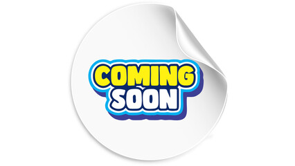 clear background coming soon announcement banner for multipurpose digital design and promotional campaigns.