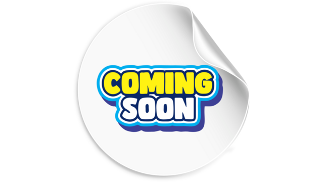 clear background coming soon announcement banner for multipurpose digital design and promotional campaigns.