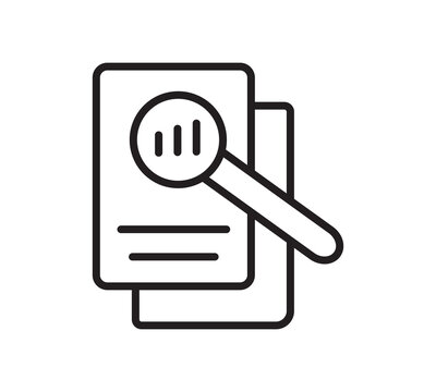 Accounting line icon vector illustration set.Overview vector icon set in solid style