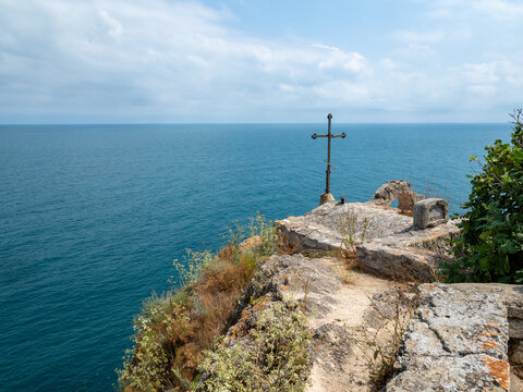 Old chapel at cape Kaliakra, Bulgaria