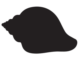 CONCH SHELL SILHOUETTE