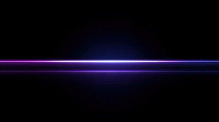 Abstract glowing lines, vibrant colors, on black background
