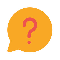 faq flat icon