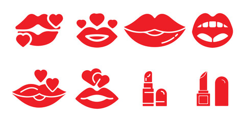 set of lips