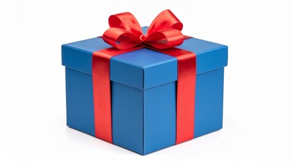 Obraz premium gift box isolated on white