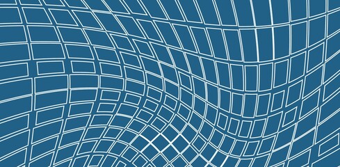 abstract blue background with squares