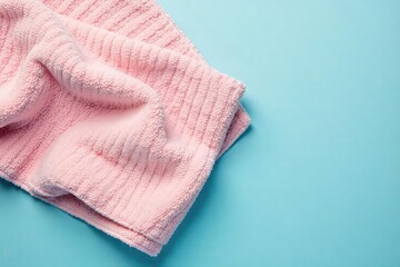 A soft, textured bathroom wipe, fresh and clean, ready for use Ideal for hygienic cleaning and freshening Close-up view highlighting texture and material , toilet cleaning, cleanliness, wet wipe