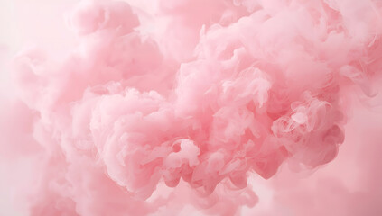 Fototapeta premium Dreamy Pink Smoke Abstract Background 