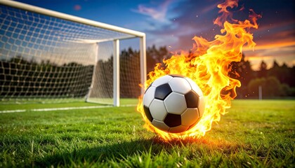 soccer ball in the grass