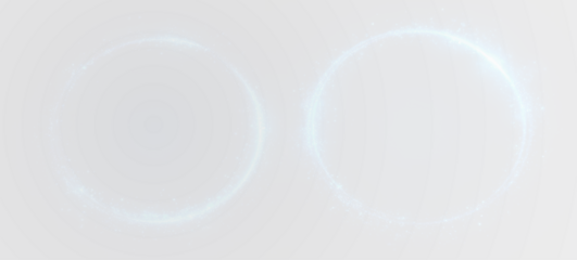 Dynamic Aura Ring PNG with Electric Flash Effect