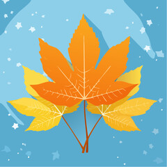 autumn leaves background