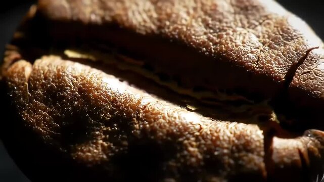 close up of a fur cap