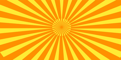 Yellow stripes background flyer, Vecor illustration in Eps 10