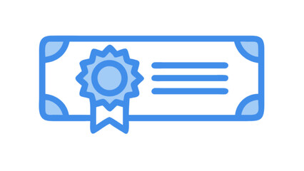 Download certificate award achievement diploma vector graphic illustration template design asset