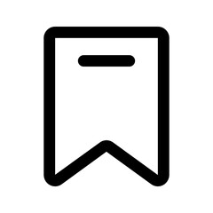 bookmark line icon