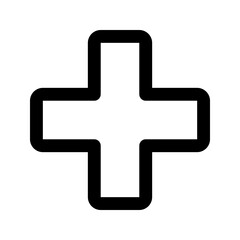 hospital line icon