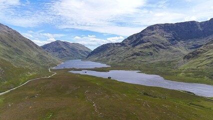 passage du Doo Lough Pass en Irlande