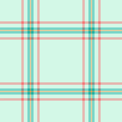 Pastel plaid pattern. Soft hues and clean lines create a versatile backdrop. Ideal for textile design, web backgrounds, or social media templates.