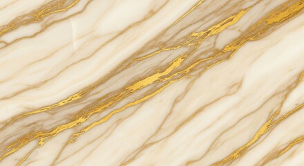 Golden Veins &ndash; Abstract Marble Luxury