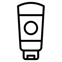 Cream icon vector illustration	