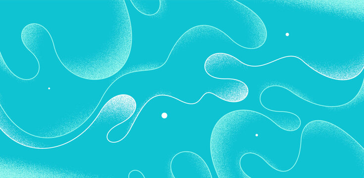 Seashore abstract linear vector background, ocean water and sand on waves calming and relaxing abstract art, curvy lines and textures minimal graphics.