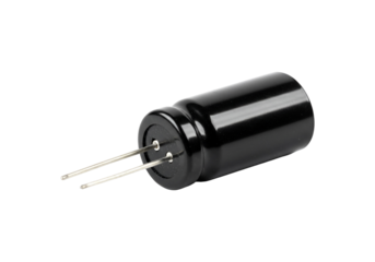 Electrolytic capacitor electronic component for circuit board technology