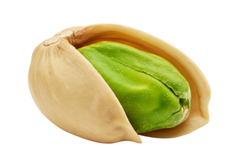 Close up of a pistachio nut food ingredient snack green kernel