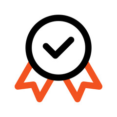 reputation outline color icon