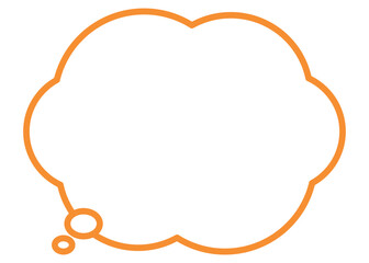 シンプルで使いやすい吹き出し