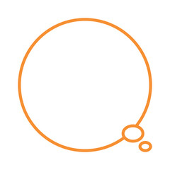 シンプルで使いやすい吹き出し