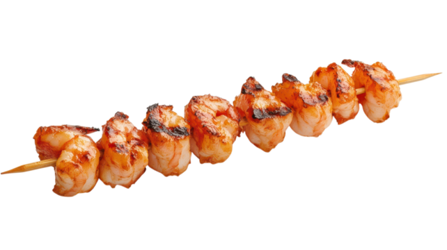 Grilled shrimp skewers are perfect for outdoor gatherings and festive occasions in warm weather