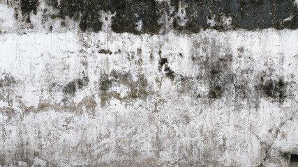 Industrial wall with horizontal erosion pattern, scratches, and chipped cement, great for decay...