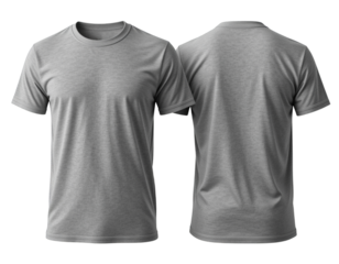gray t shirt