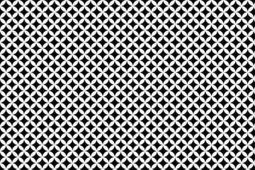 Shippo Japanese Overlapping Circles Seamless Pattern – Monochrome