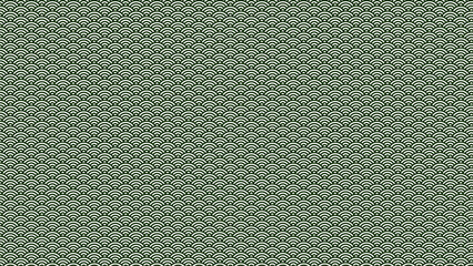 Seigaiha Japanese Wave Seamless Pattern – Monochrome