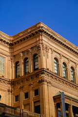 Obraz premium Detail from an old Typical building from Sevilha, Andalusia, Spain