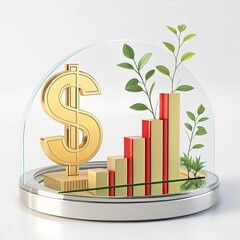 Free Stacks of gold coins, financial growth and investment success, finance, wealth, stock market, success, profit of the year income.	
