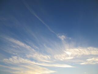 Obraz premium 夕方の空