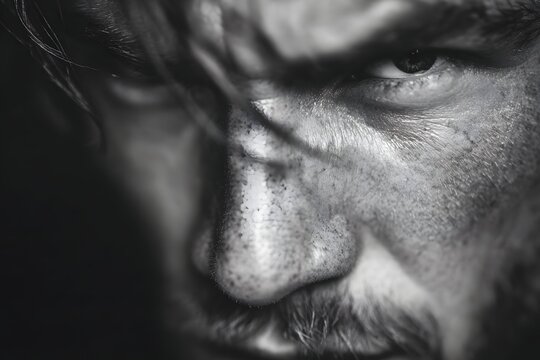 strife shows through intense facial expressions faces and stark studio lighting capturing raw tension.