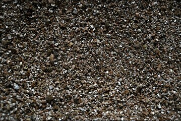 close up vermiculite soil ground texture.
