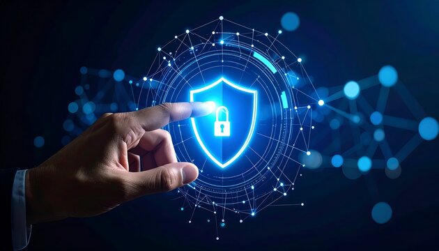 Cyber Security Shield Protection. (3)