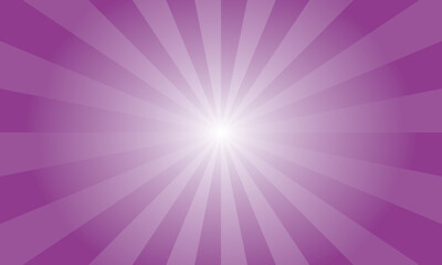 Purple Plum Violet Sunburst Background. Abstract Violet Color Rays Texture Background. Sunburst Background with Rays. Vector Illustration.